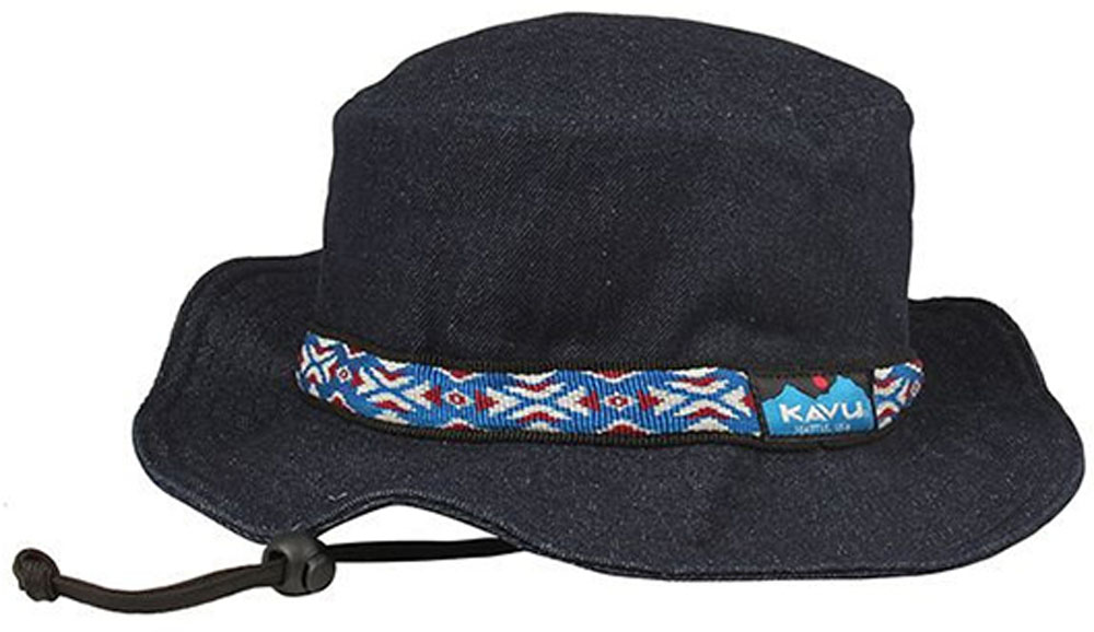 ストラップバケットハットデニム カブー Kavu ハット アウトドア キャンプ バケットハット フェス スポーツ 観戦 メンズ レディース ユニセックス ウィメンズ タウンユース 帽子 ぼうし 山とアウトドア専門店 ロッジ