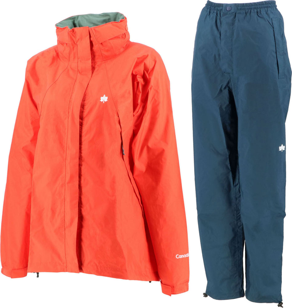 レインウェア レディース 上下セット Rain Wear Lady S 雨具 レインスーツ 合羽 カッパ アウトドア 登山 ハイキング キャンプ 自転車 バイク 通勤 通学 旅行 トラベル ファッション 女性 山とアウトドア専門店 ロッジ