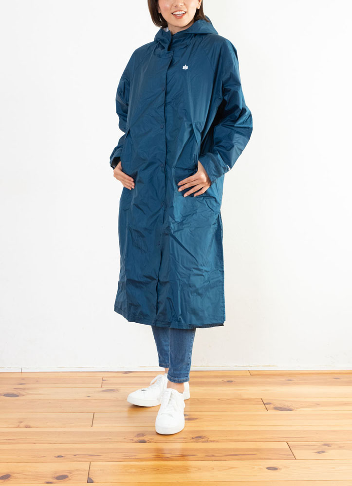 レインポンチョ レディース Rain Poncho Women S 雨具 レイン 自転車 アウトドア キャンプ 通勤 通学 ファッション 女性 合羽 カッパ コート 山とアウトドア専門店 ロッジ