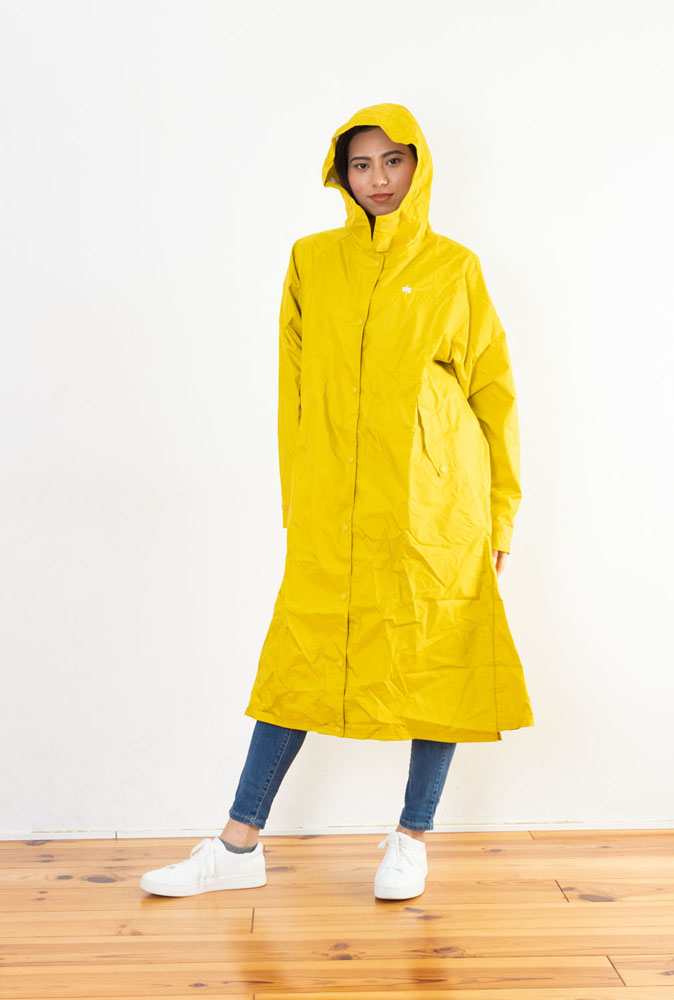 レインポンチョ レディース Rain Poncho Women S 雨具 レイン 自転車 アウトドア キャンプ 通勤 通学 ファッション 女性 合羽 カッパ コート 山とアウトドア専門店 ロッジ